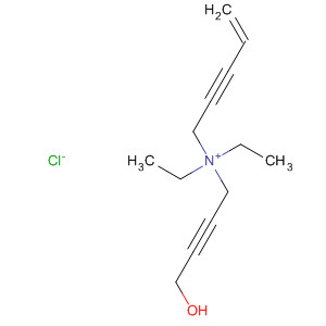 4-Penten-2-yn-1-aminium, N,N-diethyl-N-(4-hydroxy-2-butynyl)-,chloride