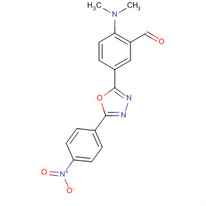 Benzaldehyde,2-(dimethylamino)-5-[5-(4-nitrophenyl)-1,3,4-oxadiazol-2-yl]-