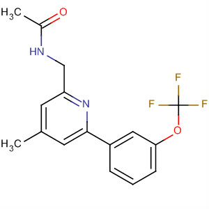 Acetamide,N-[[4-methyl-6-[3-(trifluoromethoxy)phenyl]-2-pyridinyl]methyl]-