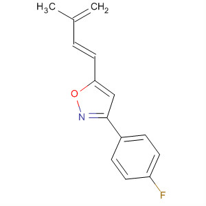Isoxazole, 3-(4-fluorophenyl)-5-[(1E)-3-methyl-1,3-butadienyl]-