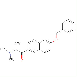 1-Propanone, 2-(dimethylamino)-1-[6-(phenylmethoxy)-2-naphthalenyl]-