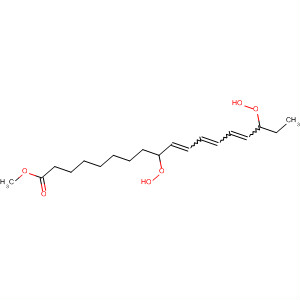 10,12,14-Octadecatrienoic acid, 9,16-bis(hydroperoxy)-, methyl ester
