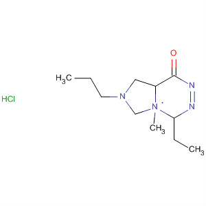 Imidazo[1,5-d][1,2,4]triazin-4(3H)-one, 1-ethyl-8-methyl-6-propyl-,monohydrochloride