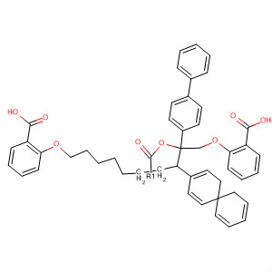 Benzoic acid, 4,4'-[1,10-decanediylbis(oxy)]bis-, bis([1,1'-biphenyl]-4-yl)ester