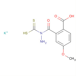 Benzoic acid, 4-methoxy-, 2-(dithiocarboxy)hydrazide, monopotassiumsalt