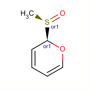 2H-Pyran, tetrahydro-2-[(R)-methylsulfinyl]-, (2R)-rel-