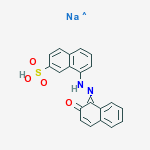 sodium 8-[(2-hydroxy-1-naphthyl)azo]naphthalene-2-sulphonate