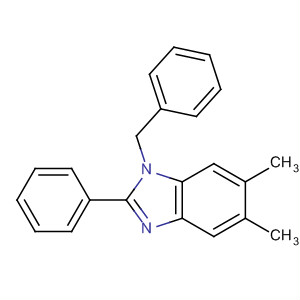 1H-Benzimidazole, 5,6-dimethyl-2-phenyl-1-(phenylmethyl)-