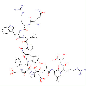 L-Serine,L-glutaminyl-L-arginyl-L-tryptophyl-L-valyl-L-prolyl-L-tyrosyl-L-a-aspartyl-L-a-aspartyl-L-phenylalanyl-L-prolyl-L-seryl-L-leucyl-L-arginyl-