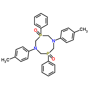 1,5-bis(4-methylphenyl)-3,7-diphenyl-1,5,3,7-diazadiphosphocane 3,7-dioxide