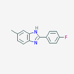 2-(4-FLUOROPHENYL)-5-METHYL-1H-BENZO[D]IMIDAZOLE