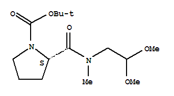 N-BOC-L-PROLINE (2,2-DIMETHOXY-ETHYL)-METHYLAMIDE