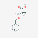 1-(benzyloxycarbonyl)cyclopropanecarboxylic acid