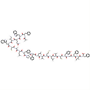 L-Phenylalanine,L-alanyl-L-phenylalanyl-L-tryptophyl-L-glutaminyl-L-isoleucyl-L-tryptophyl-L-cysteinyl-L-alanyl-L-leucyl-L-phenylalanyl-L-prolyl-L-phenylalanyl-L-leucyl-L-valyl-L-methionyl-L-leucyl-L-valyl-L-cysteinyl-L-tyrosylglycyl-L-phenylalanyl-L-isol