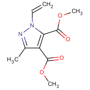 1H-Pyrazole-4,5-dicarboxylic acid, 1-ethenyl-3-methyl-, dimethyl ester
