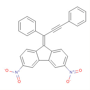 9H-Fluorene, 9-(1,3-diphenyl-2-propynylidene)-3,6-dinitro-