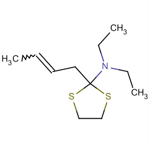 1,3-Dithiolan-2-amine, 2-(2-butenyl)-N,N-diethyl-