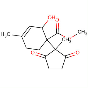 3-Cyclohexene-1-carboxylic acid,2-hydroxy-4-methyl-1-(1-methyl-2,5-dioxocyclopentyl)-, methyl ester, cis-