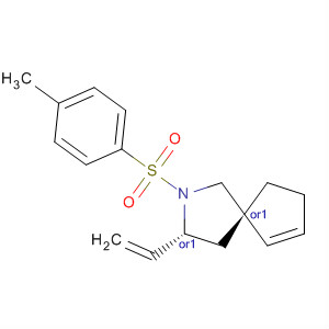 2-Azaspiro[4.4]non-6-ene, 3-ethenyl-2-[(4-methylphenyl)sulfonyl]-,(3R,5S)-rel-
