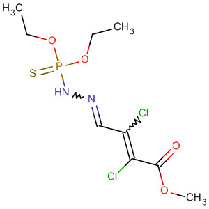 2-Butenoic acid, 2,3-dichloro-4-[(diethoxyphosphinothioyl)hydrazono]-,methyl ester