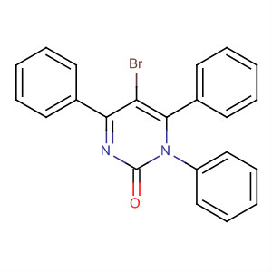 2(1H)-Pyrimidinone, 5-bromo-1,4,6-triphenyl-