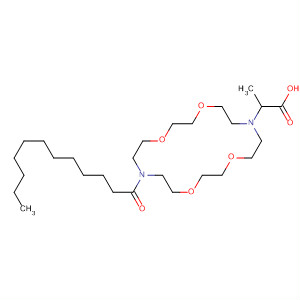 1,4,10,13-Tetraoxa-7,16-diazacyclooctadecane-7-propanoic acid,16-(1-oxododecyl)-