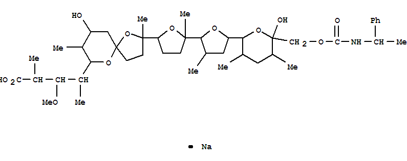 1,6-Dioxaspiro[4.5]decane,monensin deriv.