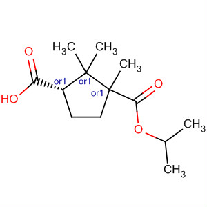 1,3-Cyclopentanedicarboxylic acid, 1,2,2-trimethyl-, 3-(1-methylethyl)ester, cis-