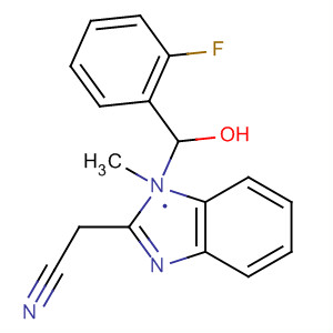 1H-Benzimidazole-2-acetonitrile,a-[(2-fluorophenyl)hydroxymethylene]-1-methyl-
