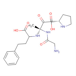 L-Proline, 1-[2-[(1-carboxy-3-phenylpropyl)amino]-N-glycyl-b-alanyl]-