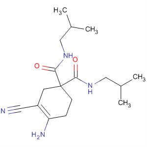 3-Cyclohexene-1,1-dicarboxamide,4-amino-3-cyano-N,N'-bis(2-methylpropyl)-