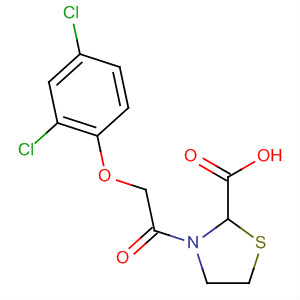 2-Thiazolidinecarboxylic acid, 3-[(2,4-dichlorophenoxy)acetyl]-