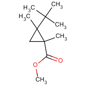 Cyclopropanecarboxylic acid, 2-(1,1-dimethylethyl)-1,2-dimethyl-,methyl ester, cis-