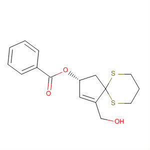 6,10-Dithiaspiro[4.5]dec-1-ene-1-methanol, 3-(benzoyloxy)-, (R)-