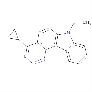 7H-Pyrimido[5,4-c]carbazole, 4-cyclopropyl-7-ethyl-