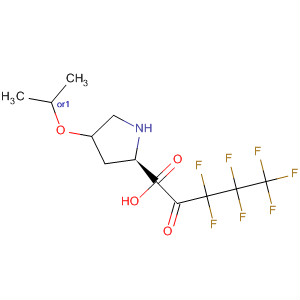 D-Proline, 1-(2,2,3,3,4,4,4-heptafluoro-1-oxobutyl)-4-hydroxy-,1-methylethyl ester, (4S)-rel-