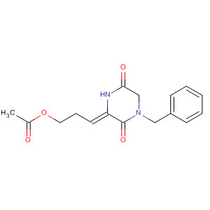 2,5-Piperazinedione, 3-[3-(acetyloxy)propylidene]-1-(phenylmethyl)-,(Z)-