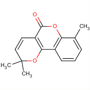 2H,5H-Pyrano[3,2-c][1]benzopyran-5-one, 2,2,7-trimethyl-