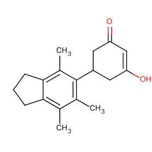 2-Cyclohexen-1-one,5-(2,3-dihydro-4,6,7-trimethyl-1H-inden-5-yl)-3-hydroxy-