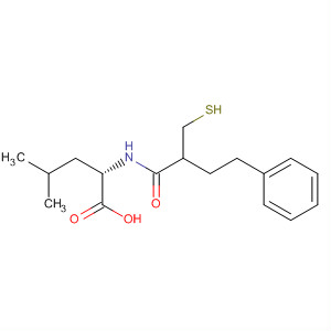 L-Leucine, N-[2-(mercaptomethyl)-1-oxo-4-phenylbutyl]-, (S)-