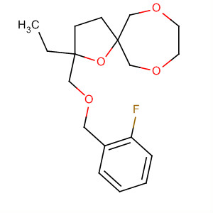 1,7,10-Trioxaspiro[4.6]undecane,2-ethyl-2-[[(2-fluorophenyl)methoxy]methyl]-