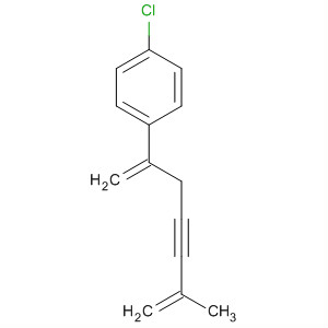 Benzene, 1-chloro-4-(5-methyl-1-methylene-5-hexen-3-ynyl)-