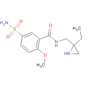 Benzamide,5-(aminosulfonyl)-N-[(1-ethyl-2-aziridinyl)methyl]-2-methoxy-