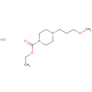 1-Piperazinecarboxylic acid, 4-(3-methoxypropyl)-, ethyl ester,monohydrochloride