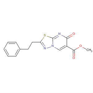 5H-1,3,4-Thiadiazolo[3,2-a]pyrimidine-6-carboxylic acid,5-oxo-2-(2-phenylethyl)-, methyl ester