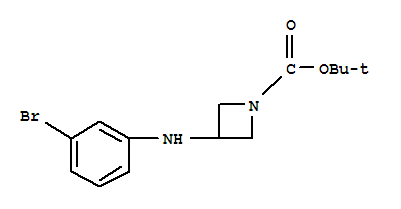 3-(3-BROMO-PHENYLAMINO)-AZETIDINE-1-CARBOXYLIC ACID TERT-BUTYL ESTER