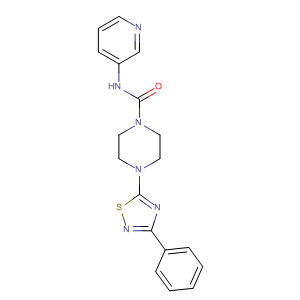 1-Piperazinecarboxamide,4-(3-phenyl-1,2,4-thiadiazol-5-yl)-N-3-pyridinyl-