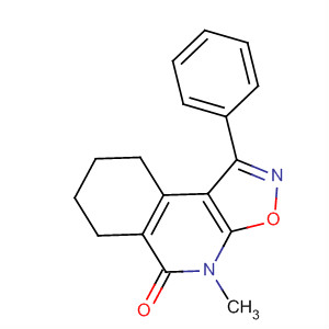 Isoxazolo[5,4-c]isoquinolin-5(4H)-one,6,7,8,9-tetrahydro-4-methyl-1-phenyl-