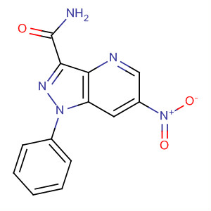 1H-Pyrazolo[4,3-b]pyridine-3-carboxamide, 6-nitro-1-phenyl-