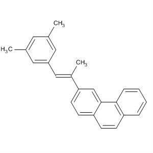 Phenanthrene, 3-[2-(3,5-dimethylphenyl)-1-methylethenyl]-, (E)-